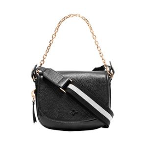 Black Cartridge Bag- India Hicks- brand new!!!